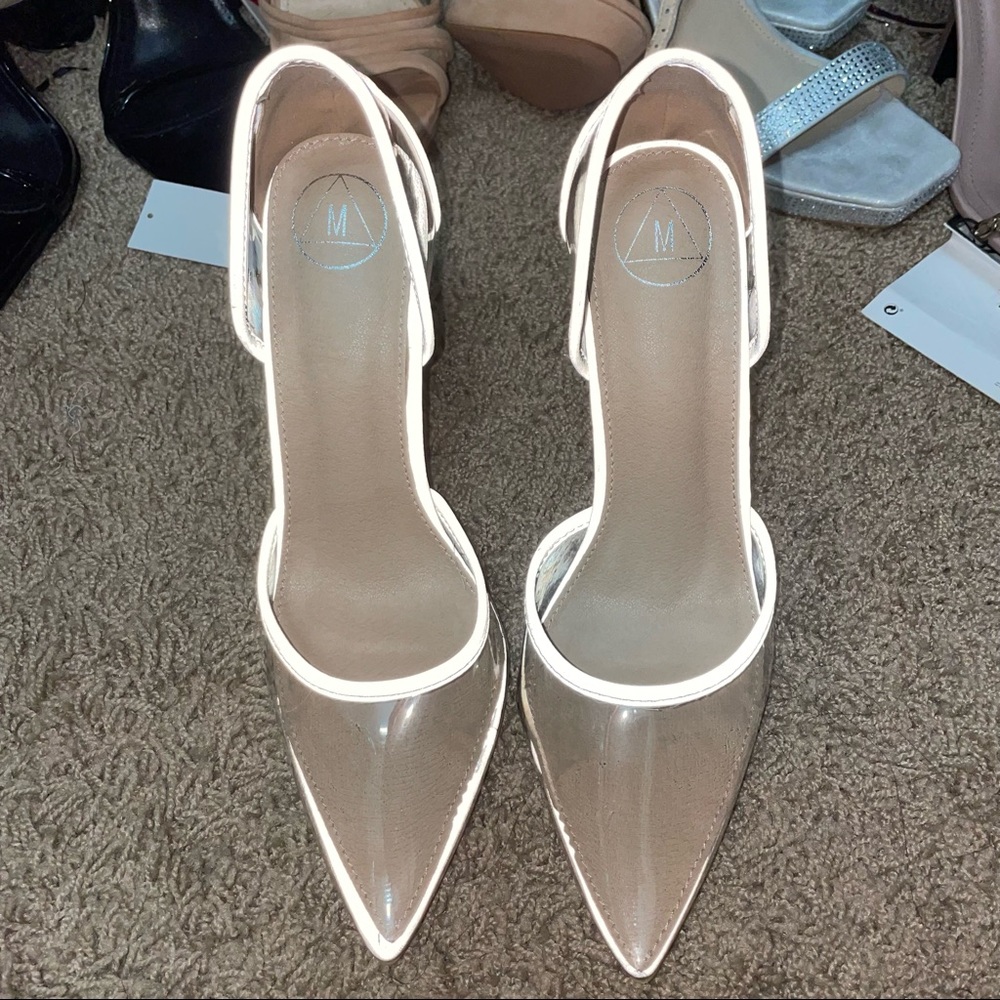 Reflective clear heels - Picture 3 of 8